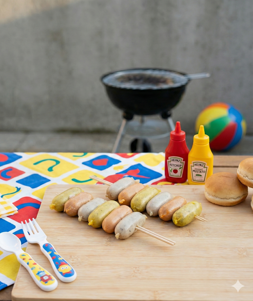 Brochette de mini boudins