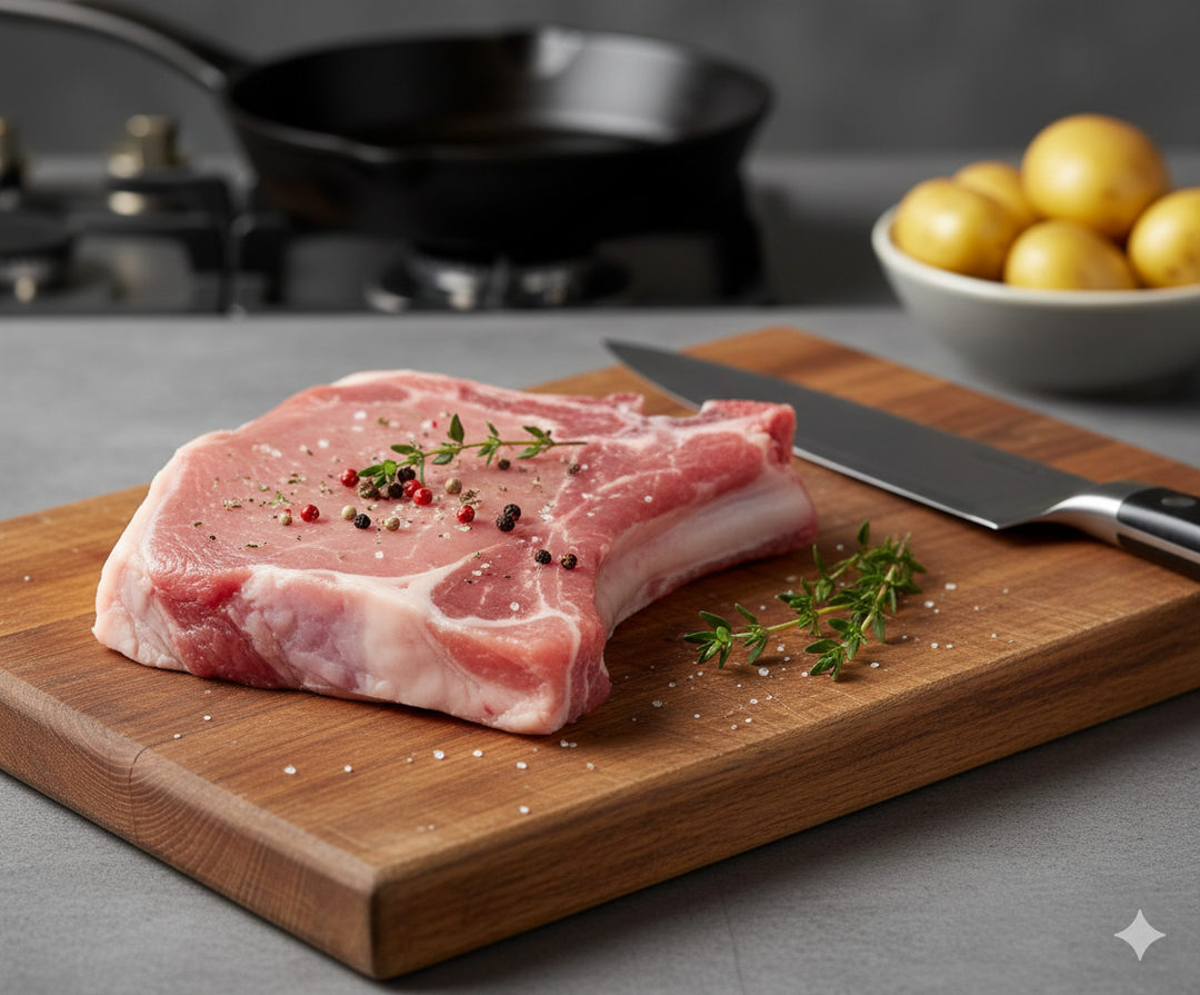 Cote de porc au filet
