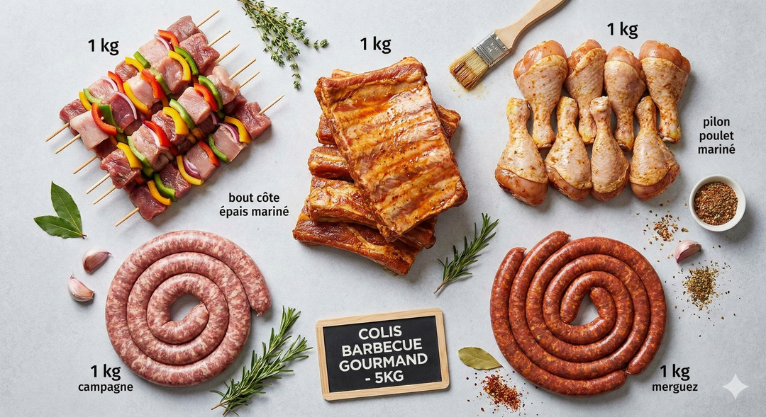 Colis Barbecue 2 -  Le Barbecue Gourmand