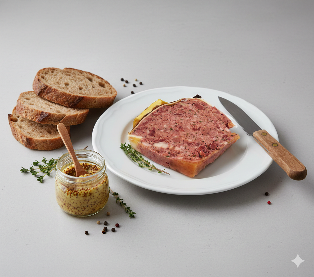 Paté de chevreuil amande