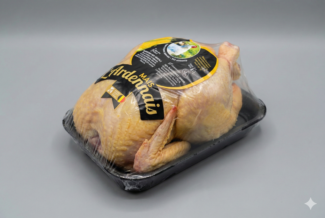 Poulet fermier (jaune ardenais)