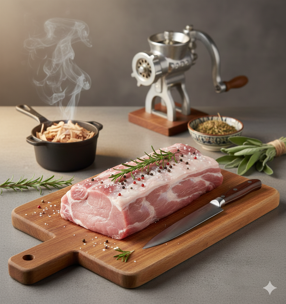 Roti de porc au carré