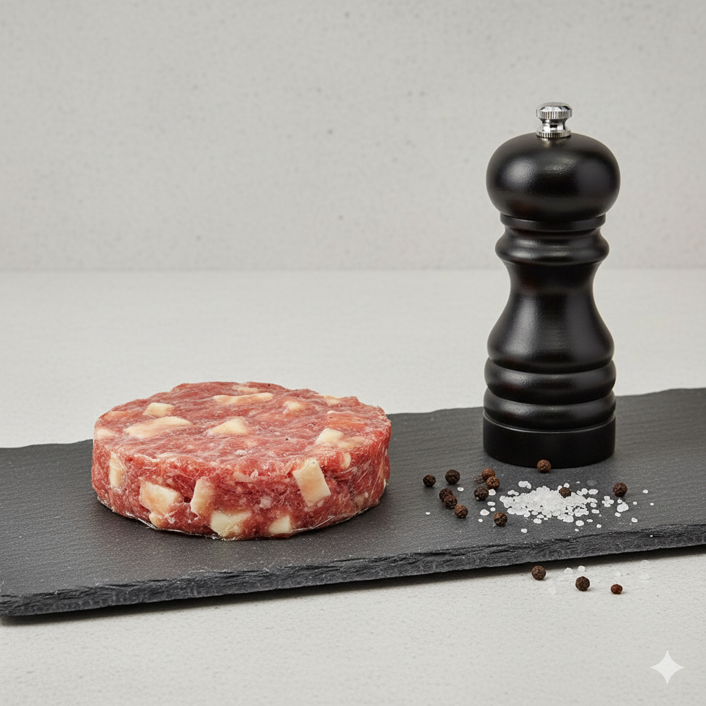 Steak haché fromage à raclette